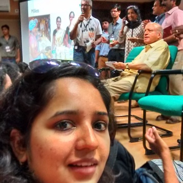 At a discussion with M S Swaminathan (the father of Green revolution) in Chennai - one of the stops of Jagriti Yatra